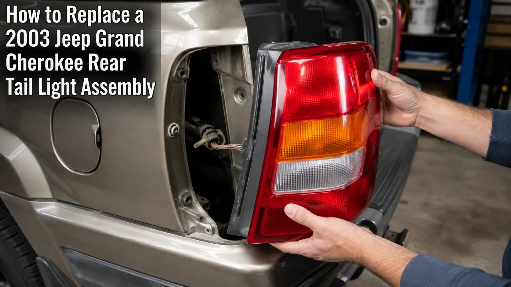 How to Replace a 2003 Jeep Grand Cherokee Rear Tail Light Assembly