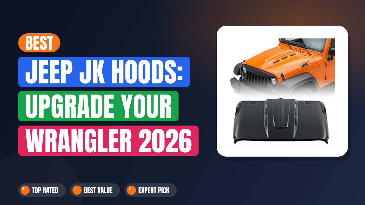 Best Jeep JK Hoods: Upgrade Your Wrangler 2026
