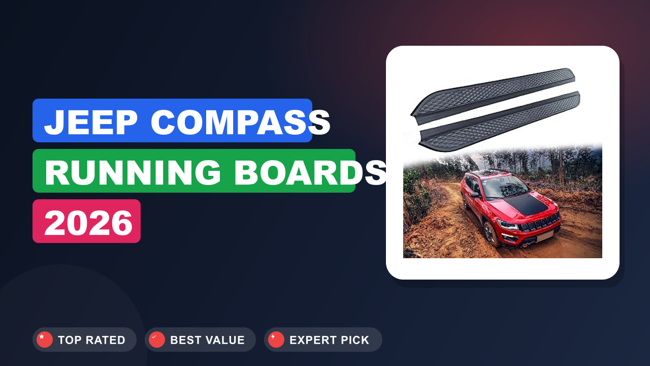 Jeep Compass Running Boards 2026