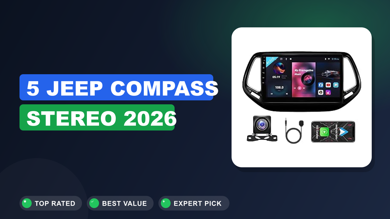 5 Jeep Compass Stereo 2026