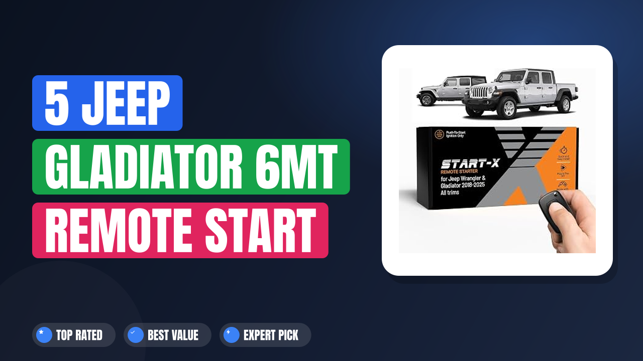 5 Jeep Gladiator 6mt Remote Start 2026