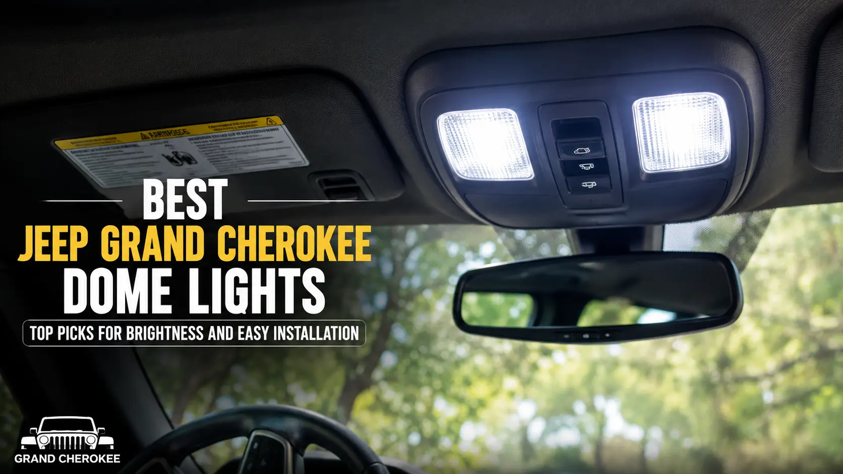 Best Jeep Grand Cherokee Dome Lights