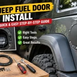 DIY Jeep Fuel Door Install