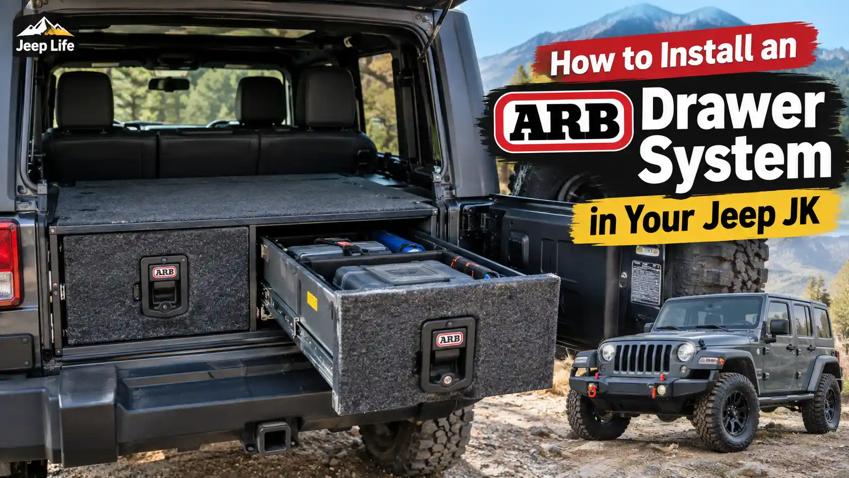 How to Install an ARB Drawer System