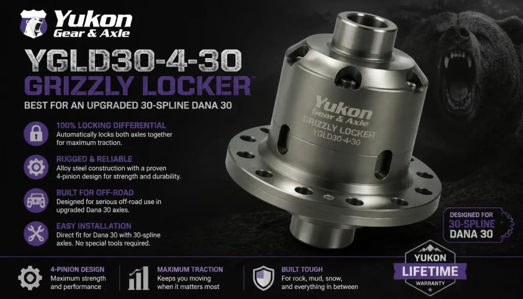Yukon YGLD30-4-30 Grizzly Locker