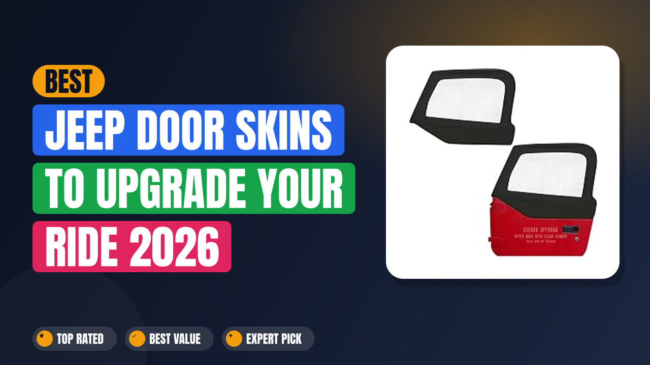 Best Jeep Door Skins to Upgrade Your Ride 2026