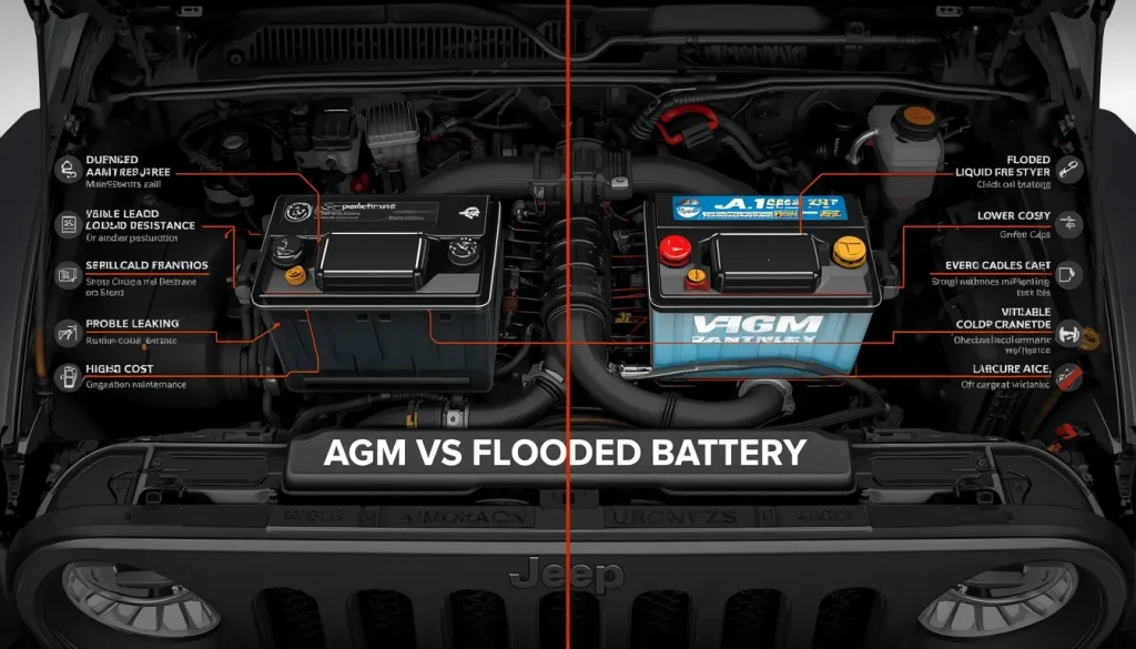 AGM vs Flooded Battery for a Jeep JK