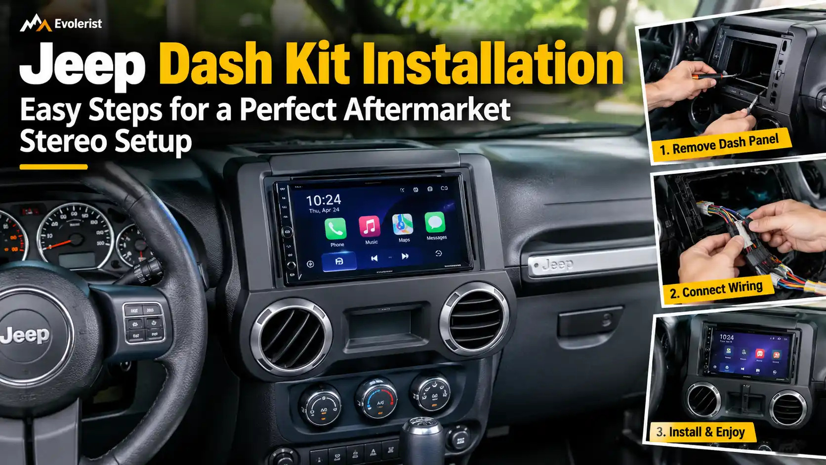 Jeep Dash Kit Installation